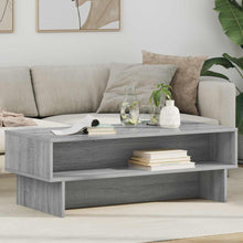 Salontafel Grijs Sonoma 100 x 46 x 35 cm Bewerkt hout