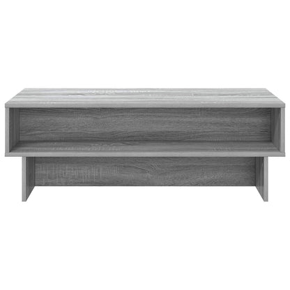 Salontafel Grijs Sonoma 100 x 46 x 35 cm Bewerkt hout