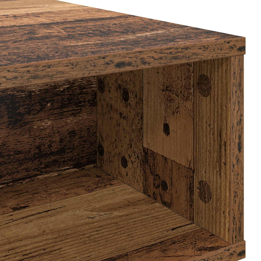 Salontafel Oudhout 100 x 46 x 35 cm Bewerkt hout