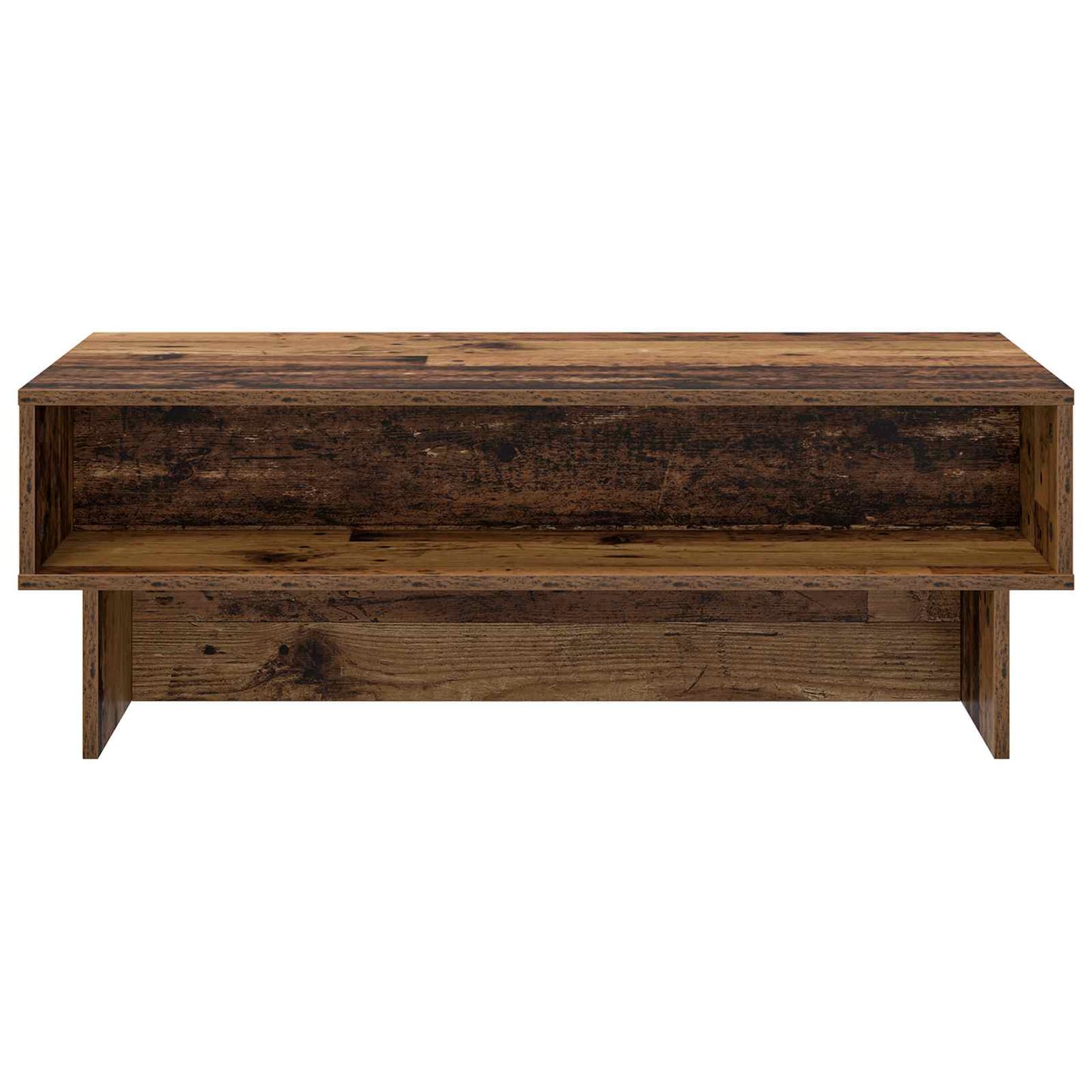 Salontafel Oudhout 100 x 46 x 35 cm Bewerkt hout