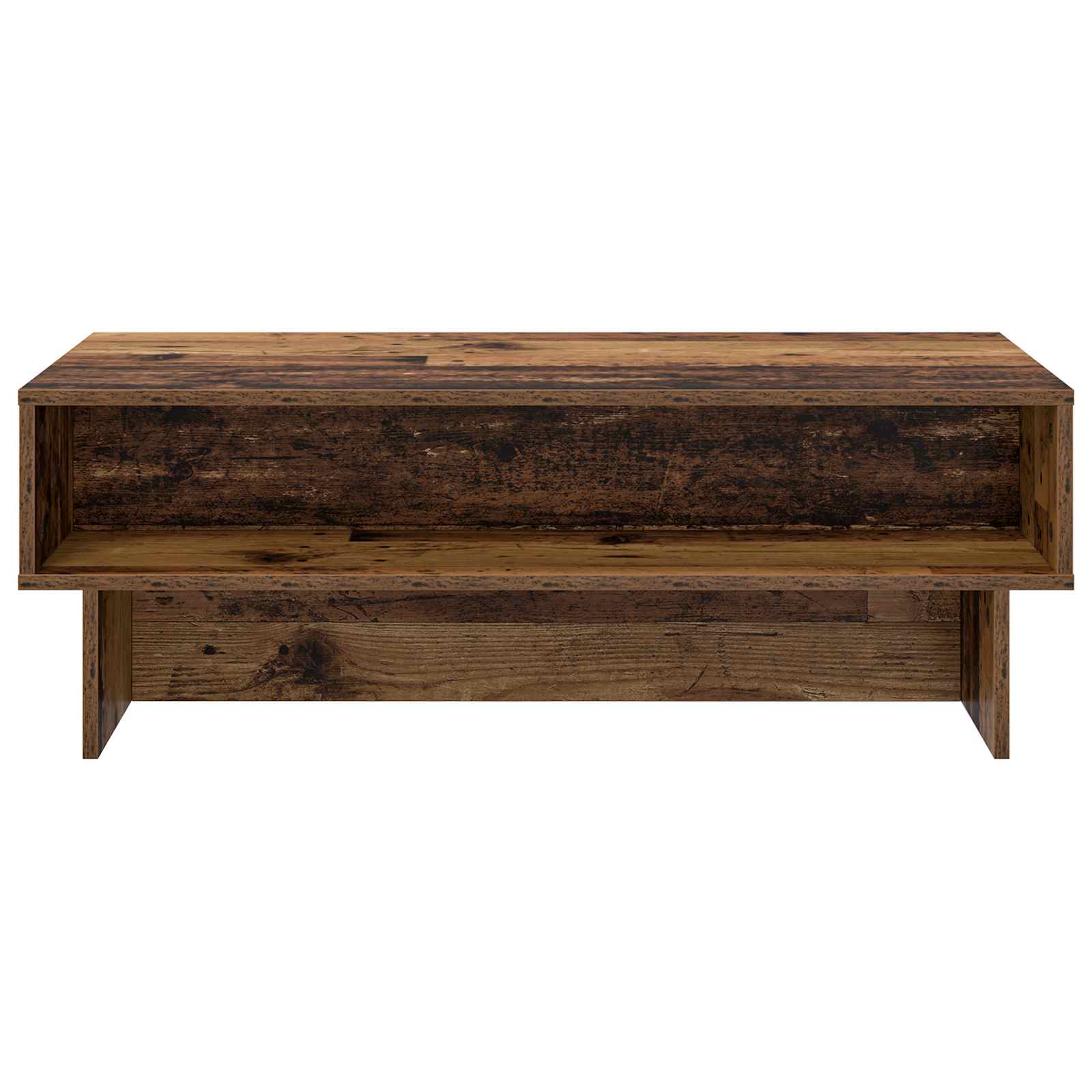 Salontafel Oudhout 100 x 46 x 35 cm Bewerkt hout