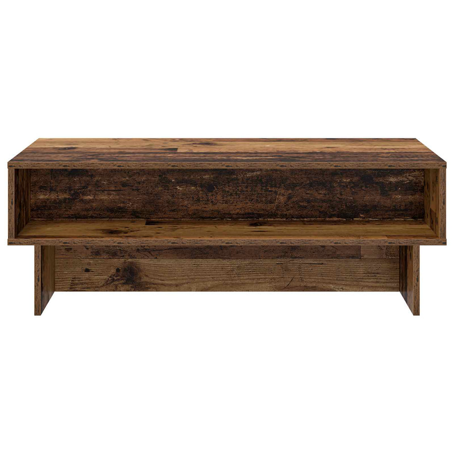 Salontafel Oudhout 100 x 46 x 35 cm Bewerkt hout