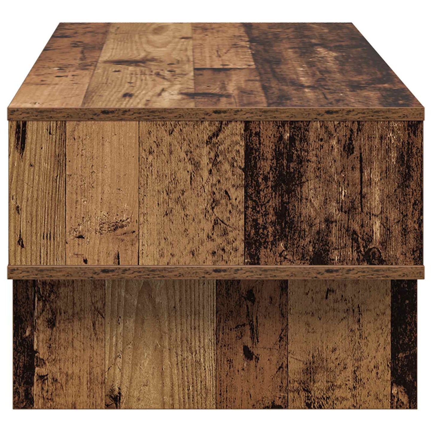 Salontafel Oudhout 100 x 46 x 35 cm Bewerkt hout