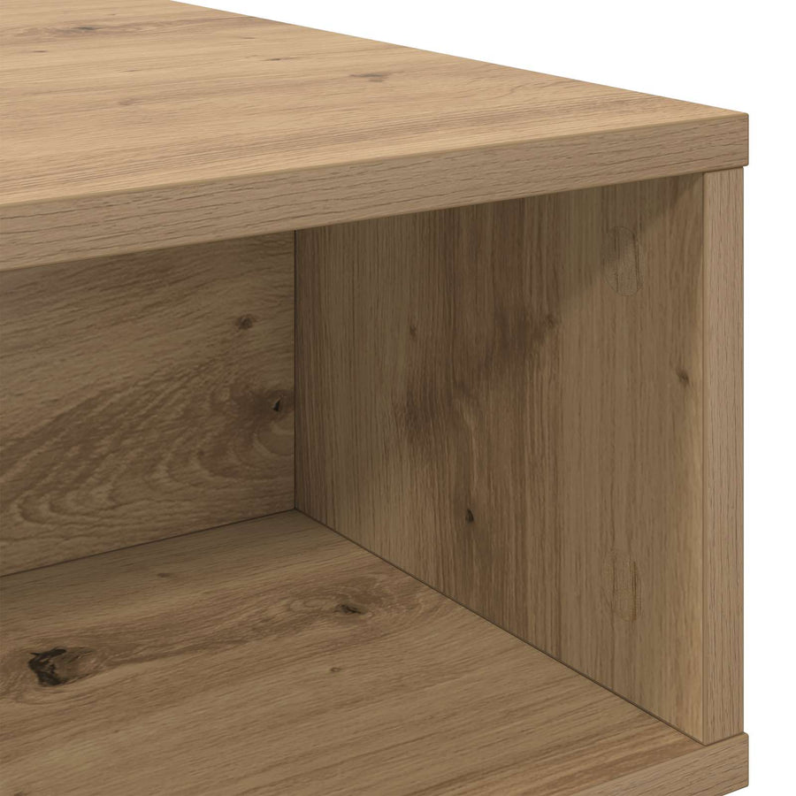 Salontafel Artisan Eiken 100 x 46 x 35 cm Bewerkt hout