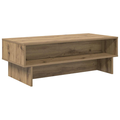 Salontafel Artisan Eiken 100 x 46 x 35 cm Bewerkt hout