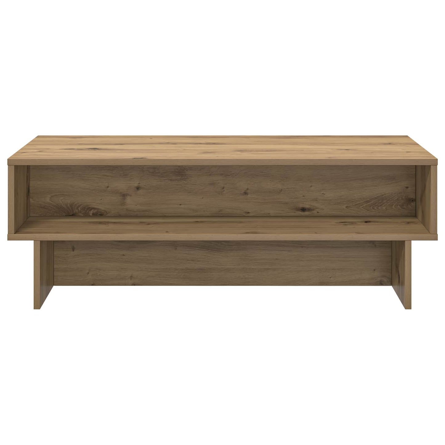 Salontafel Artisan Eiken 100 x 46 x 35 cm Bewerkt hout