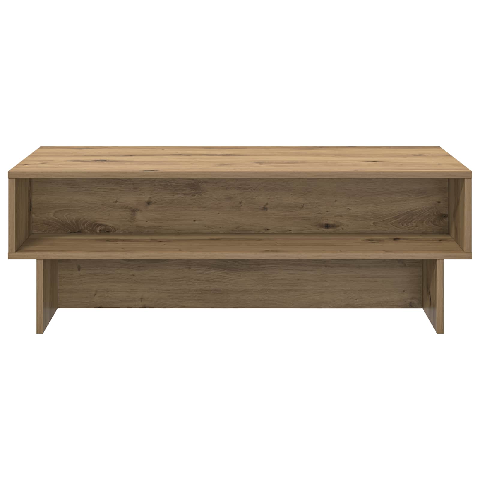 Salontafel Artisan Eiken 100 x 46 x 35 cm Bewerkt hout