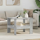 Coffee Table Concrete Grey 57 x 55 x 45 cm Engineered Wood