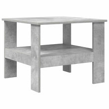Salontafel Beton Grijs 57 x 55 x 45 cm Bewerkt hout