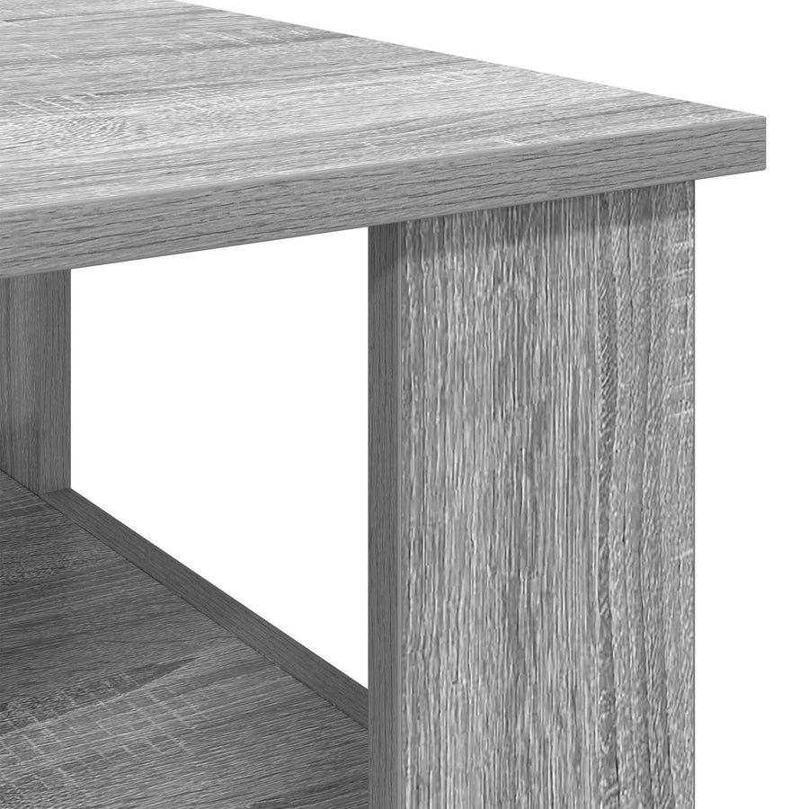 Salontafel Grijs Sonoma 57 x 55 x 45 cm Bewerkt hout