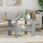 Coffee table Grey Sonoma 57 x 55 x 45 cm Engineered wood