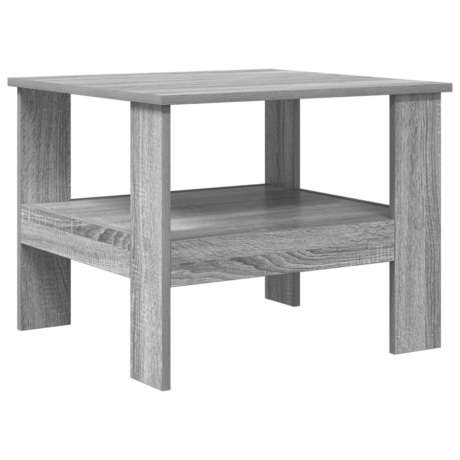 Salontafel Grijs Sonoma 57 x 55 x 45 cm Bewerkt hout