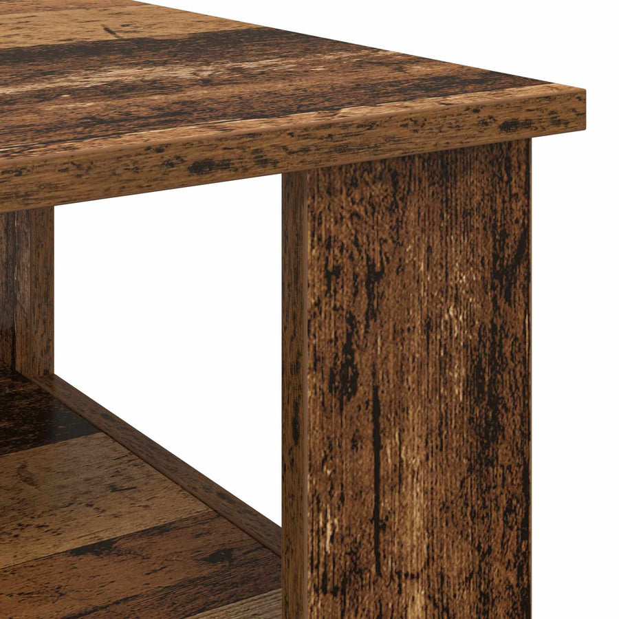 Salontafel Oudhout 57 x 55 x 45 cm Bewerkt hout