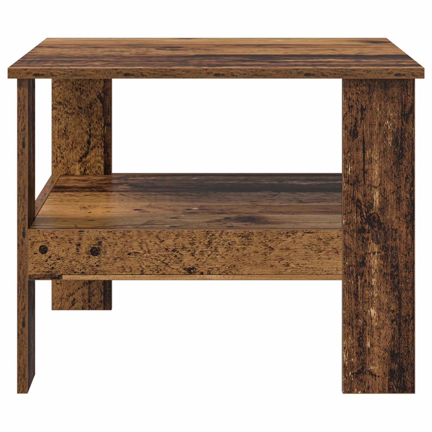 Salontafel Oudhout 57 x 55 x 45 cm Bewerkt hout
