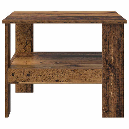 Salontafel Oudhout 57 x 55 x 45 cm Bewerkt hout