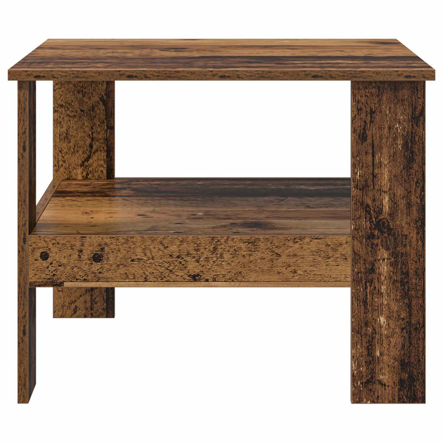 Salontafel Oudhout 57 x 55 x 45 cm Bewerkt hout