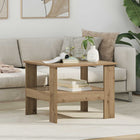 Coffee Table Artisan Oak 57 x 55 x 45 cm Engineered wood