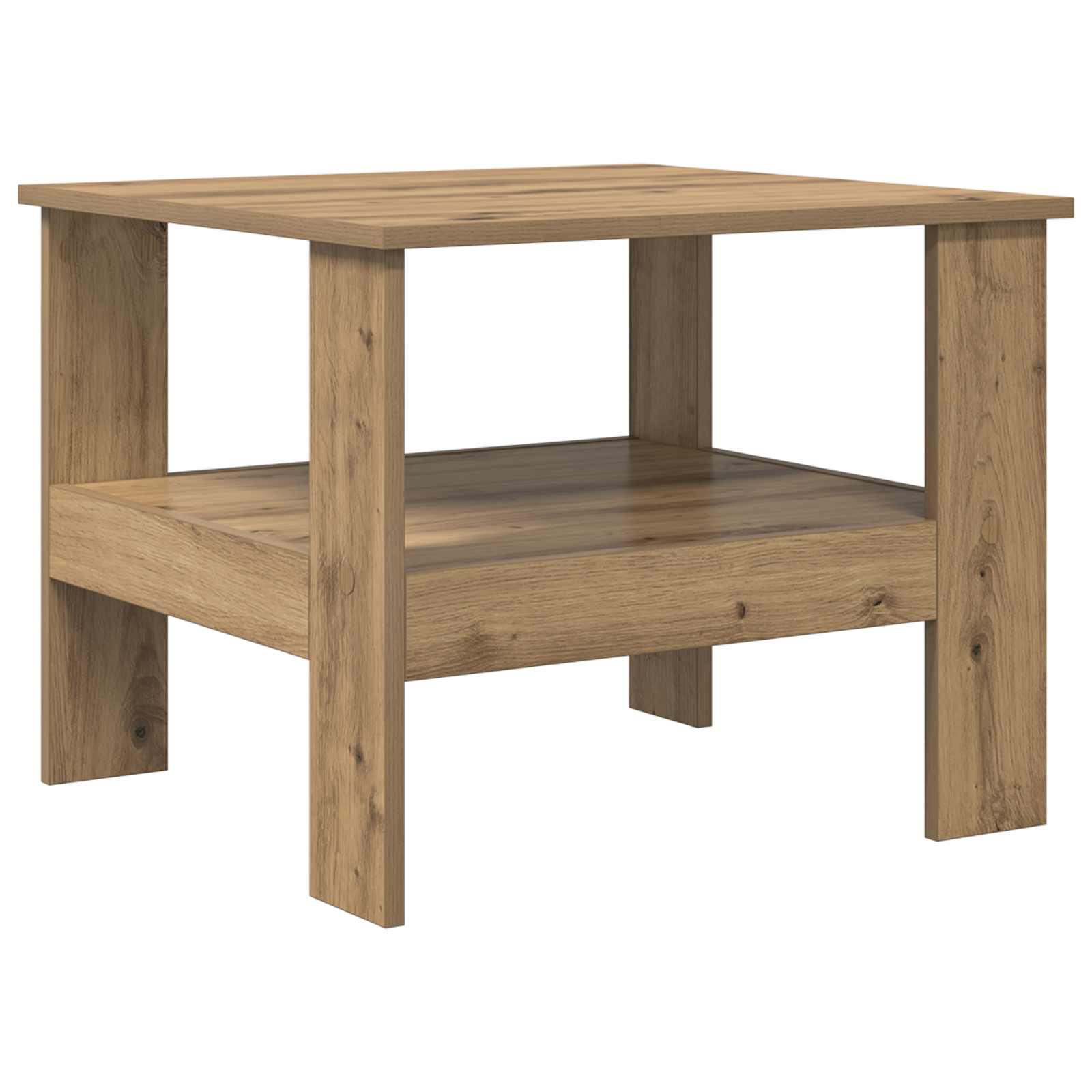 Salontafel Artisan Eiken 57 x 55 x 45 cm Bewerkt hout