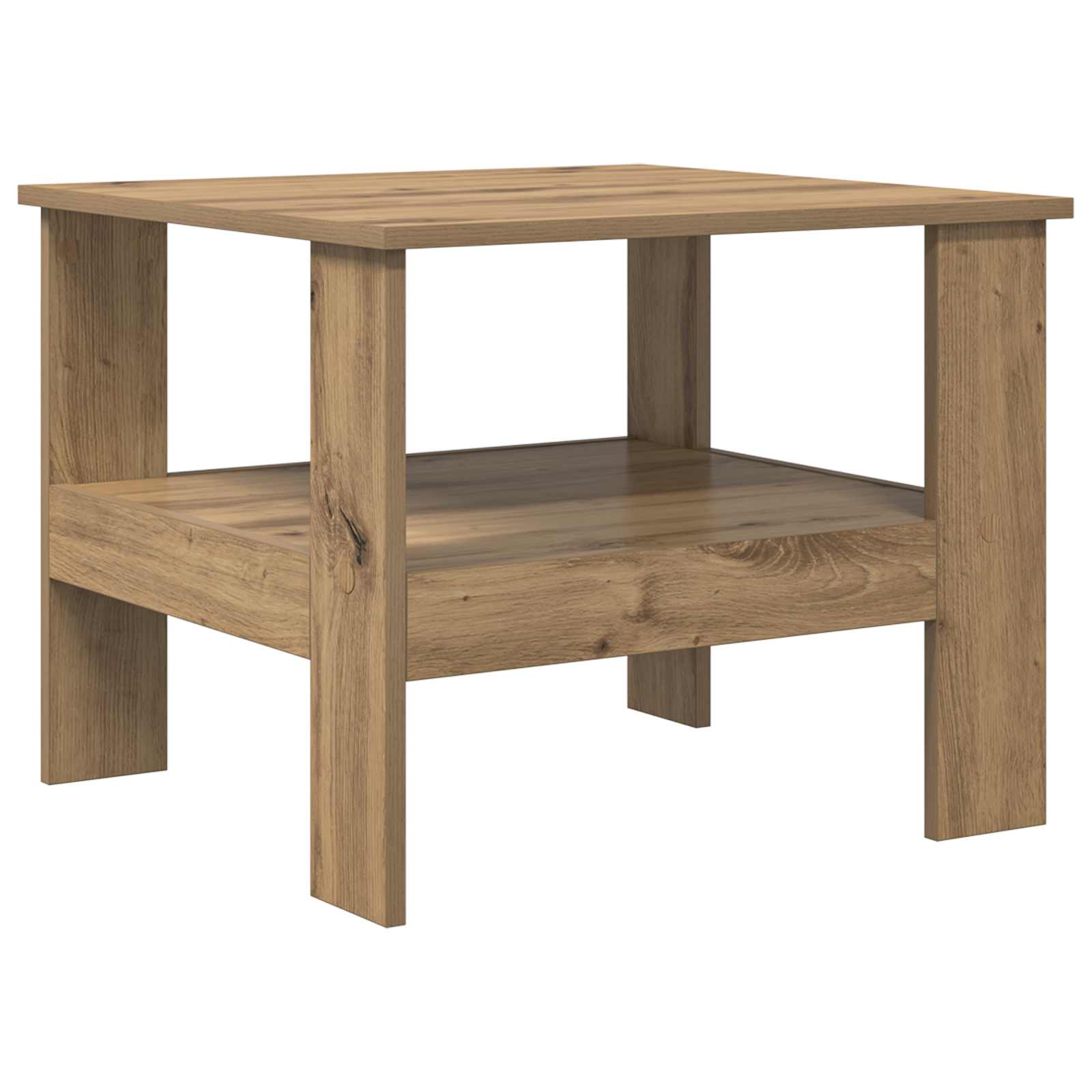 Salontafel Artisan Eiken 57 x 55 x 45 cm Bewerkt hout