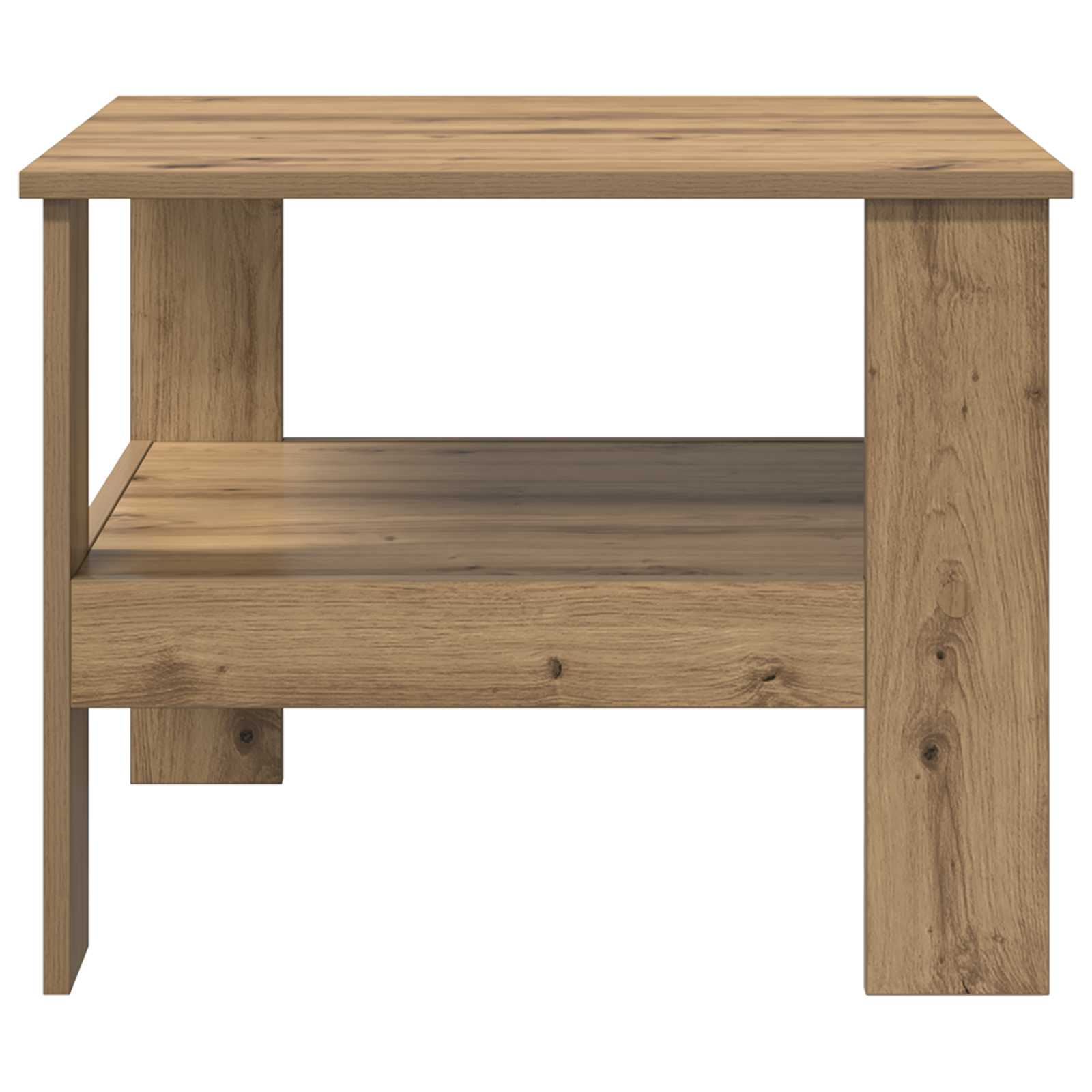Salontafel Artisan Eiken 57 x 55 x 45 cm Bewerkt hout
