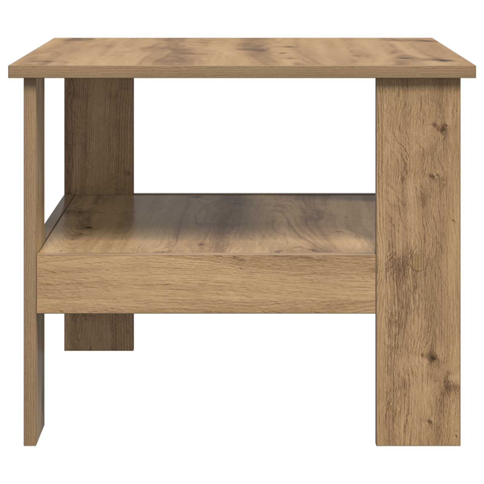Salontafel Artisan Eiken 57 x 55 x 45 cm Bewerkt hout