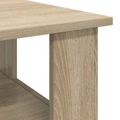Salontafel Sonoma Eiken 90 x 50 x 45 cm Bewerkt hout