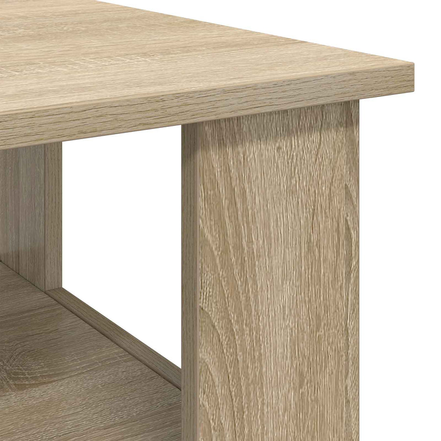 Salontafel Sonoma Eiken 90 x 50 x 45 cm Bewerkt hout