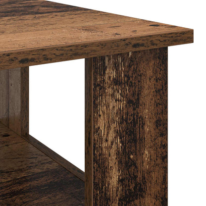 Salontafel Oudhout 90 x 50 x 45 cm Bewerkt hout