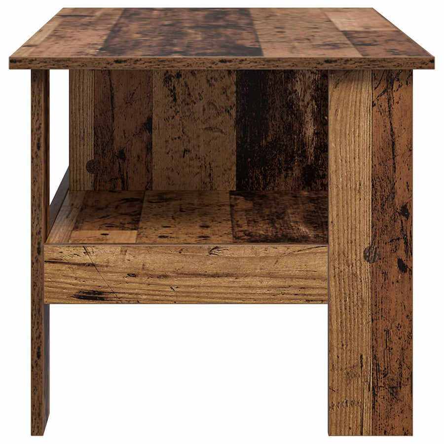 Salontafel Oudhout 90 x 50 x 45 cm Bewerkt hout