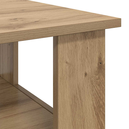 Salontafel Artisan Eiken 90 x 50 x 45 cm Bewerkt hout