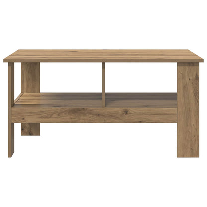 Salontafel Artisan Eiken 90 x 50 x 45 cm Bewerkt hout