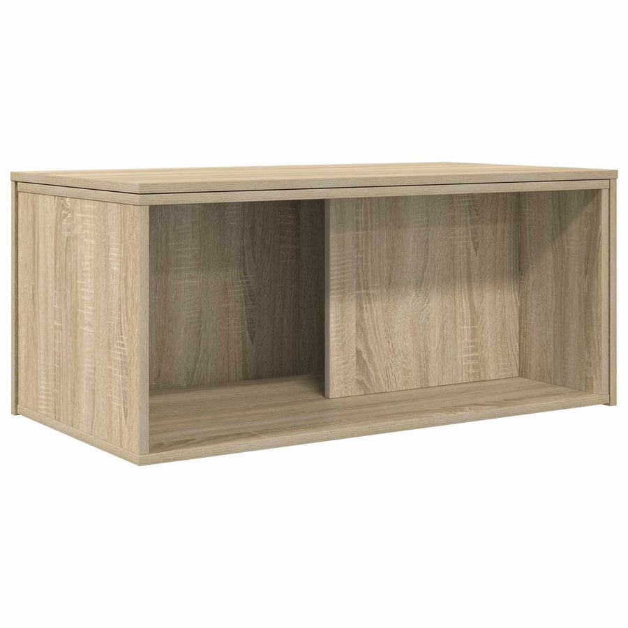 Koffietafel Set 2 pcs Sonoma Eiken Bewerkt hout