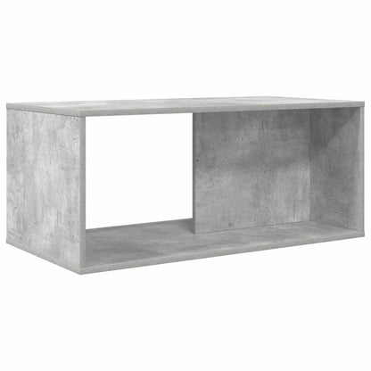 Koffietafel Set 2 pcs Beton Grijs Bewerkt hout