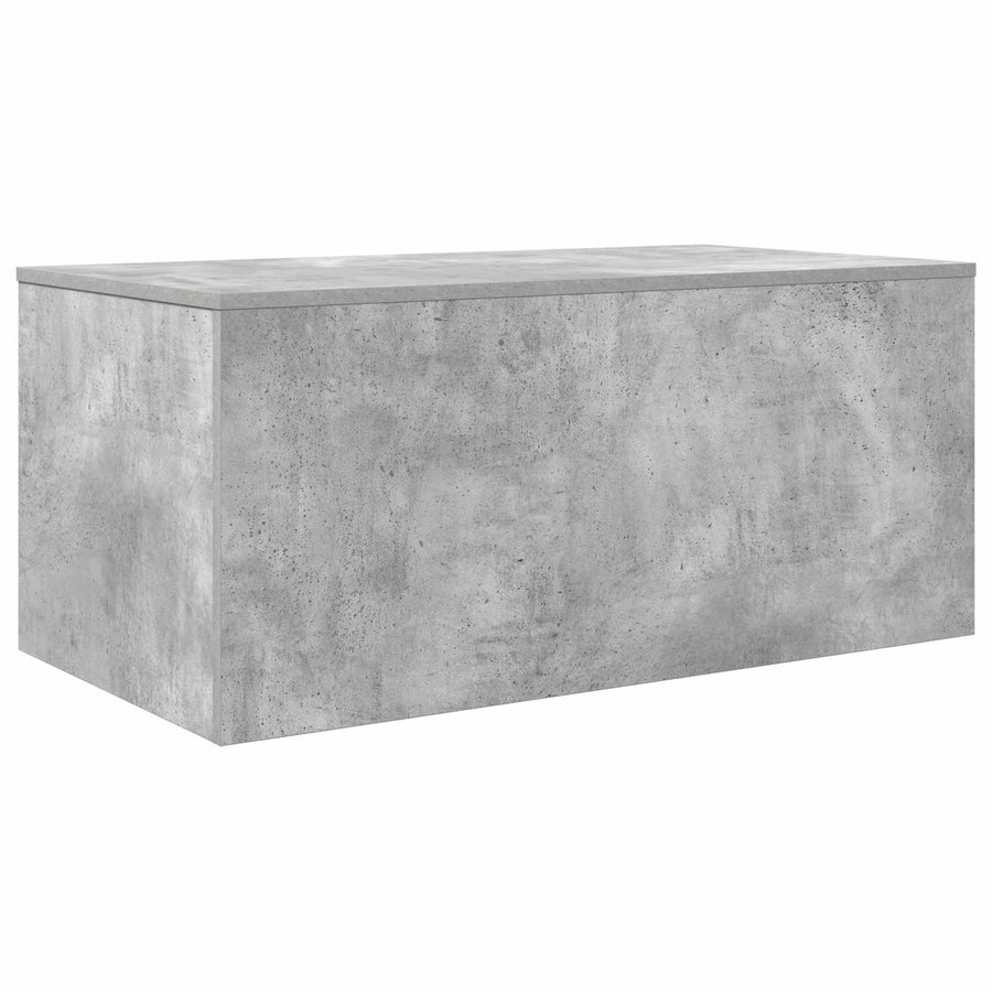 Koffietafel Set 2 pcs Beton Grijs Bewerkt hout
