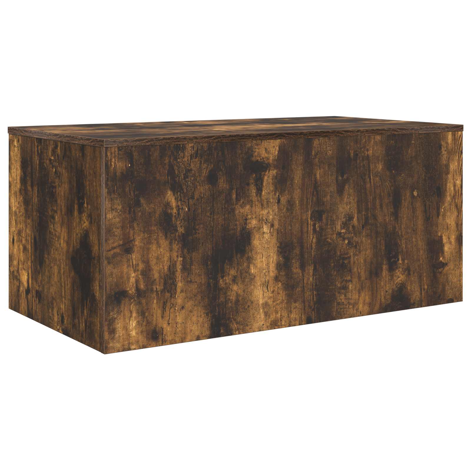 Koffietafel Set 2 pcs Gerookt eiken Bewerkt hout
