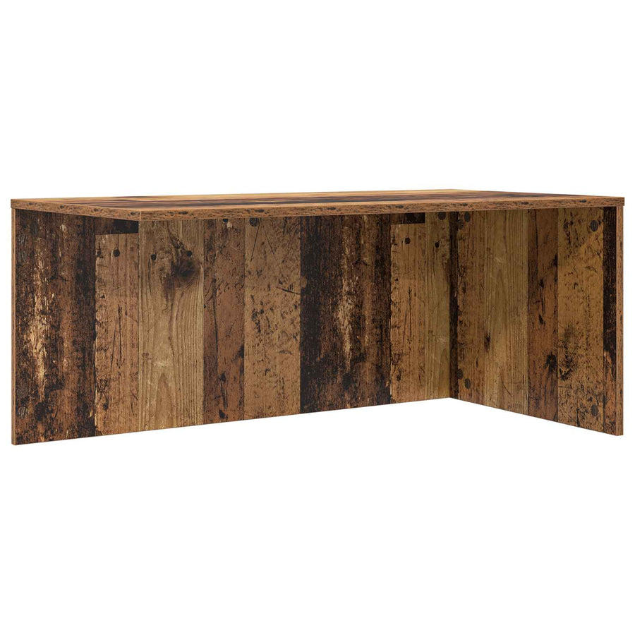 Koffietafel Set 2 pcs Oudhout Bewerkt hout