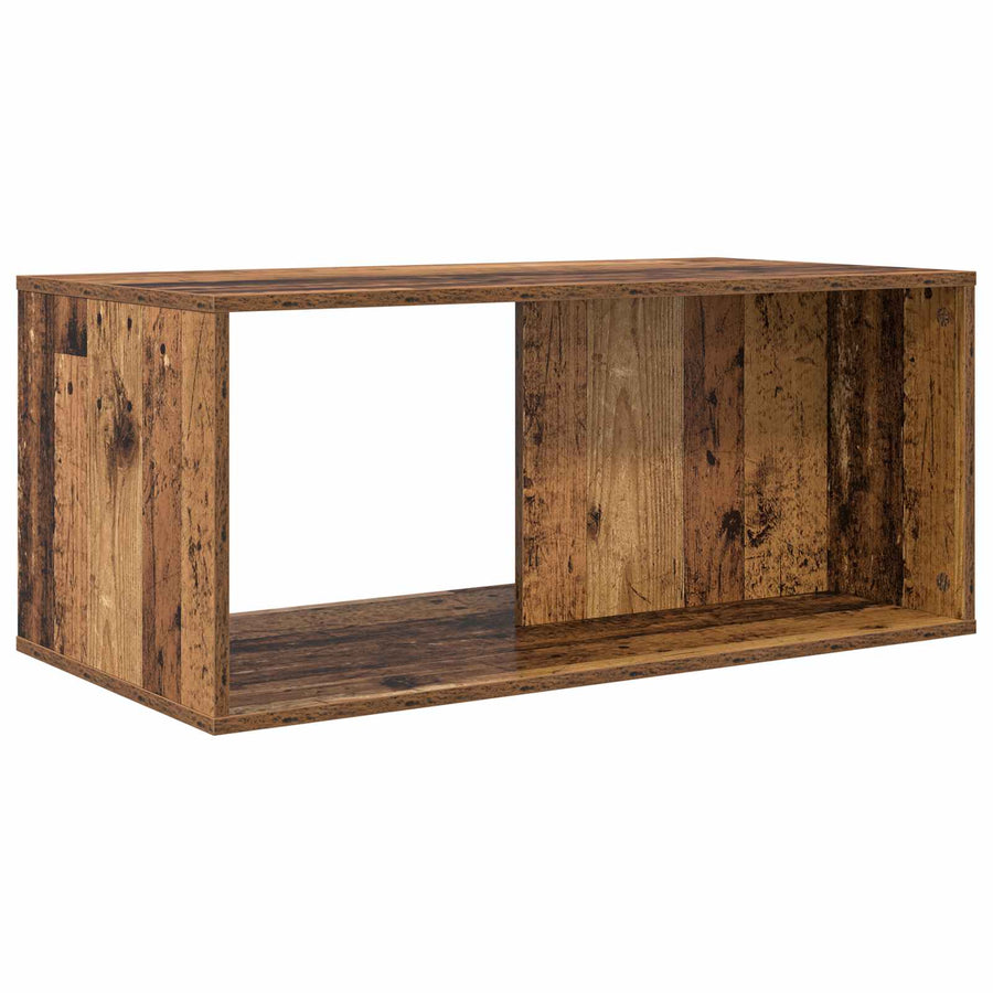 Koffietafel Set 2 pcs Oudhout Bewerkt hout