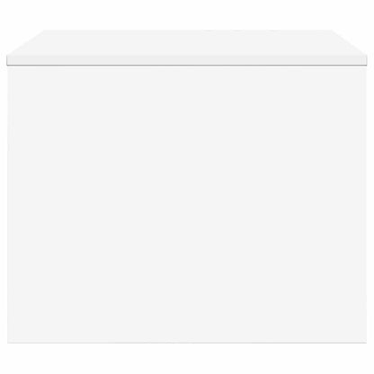Salontafel Wit 60 x 50 x 40 cm Bewerkt hout