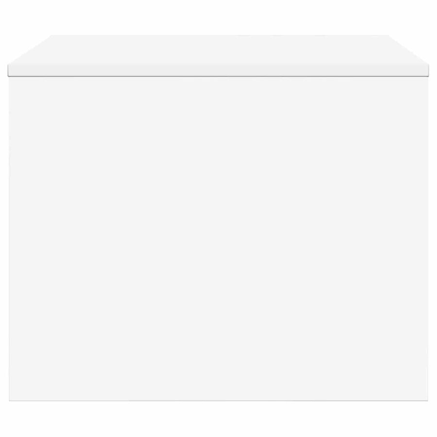 Salontafel Wit 60 x 50 x 40 cm Bewerkt hout