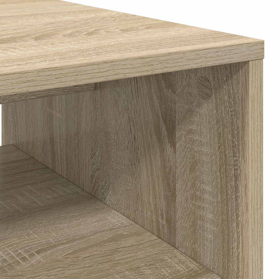 Salontafel Sonoma Eiken 60 x 50 x 40 cm Bewerkt hout