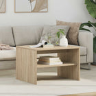 Coffee Table Sonoma Oak 60 x 50 x 40 cm Engineered Wood