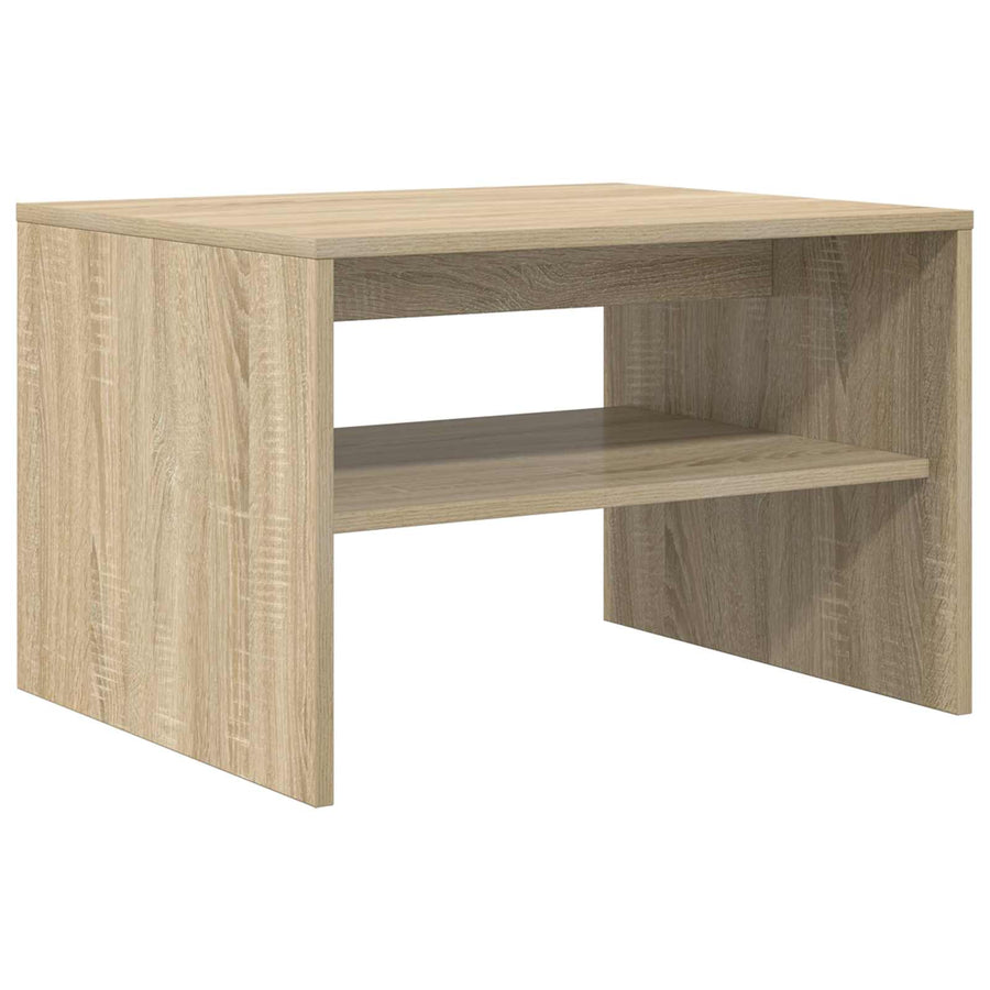 Salontafel Sonoma Eiken 60 x 50 x 40 cm Bewerkt hout