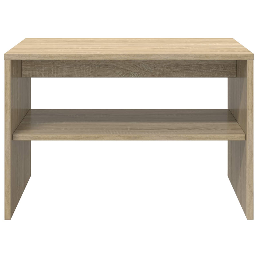 Salontafel Sonoma Eiken 60 x 50 x 40 cm Bewerkt hout
