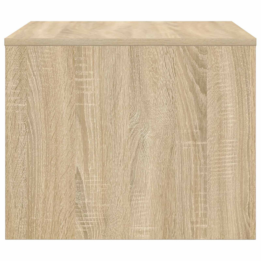 Salontafel Sonoma Eiken 60 x 50 x 40 cm Bewerkt hout