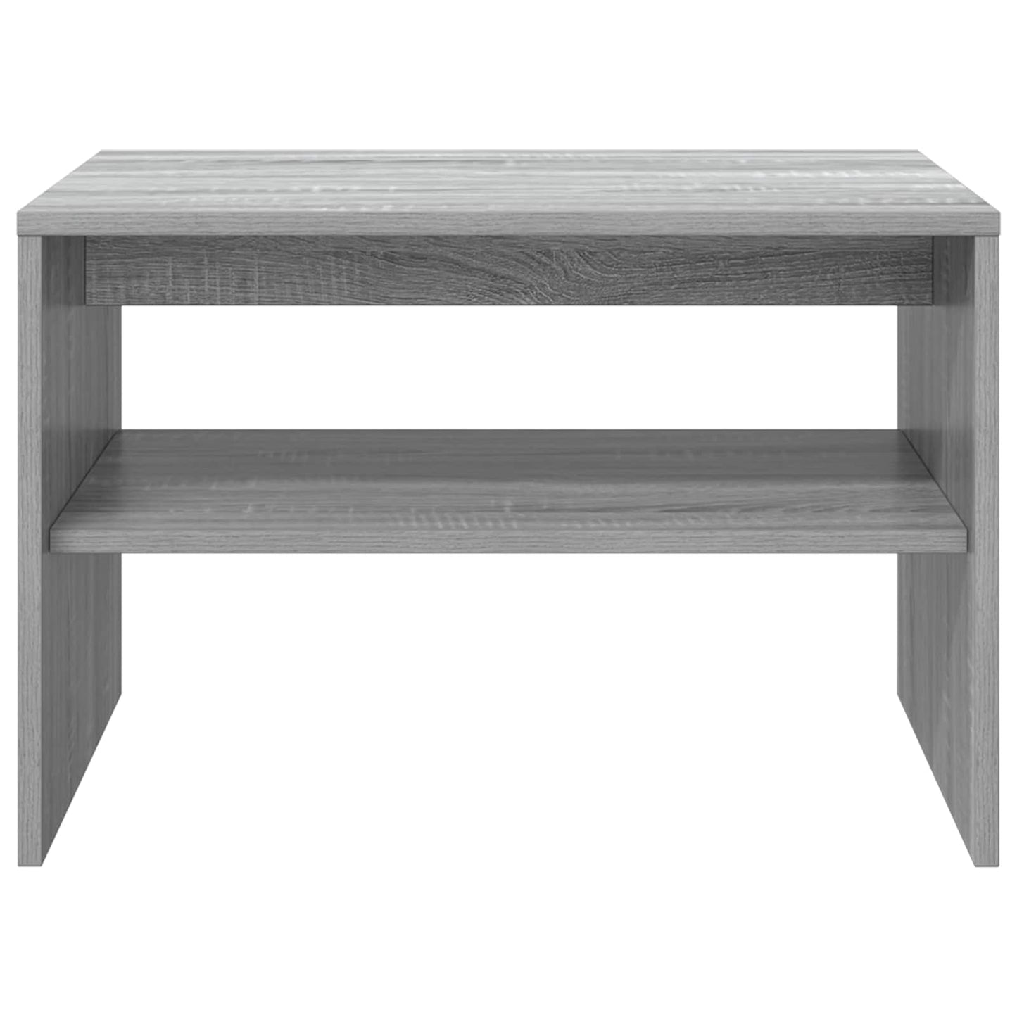 Salontafel Grijs Sonoma 60 x 50 x 40 cm Bewerkt hout