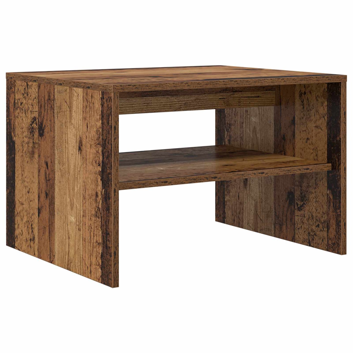 Salontafel Oudhout 60 x 50 x 40 cm Bewerkt hout