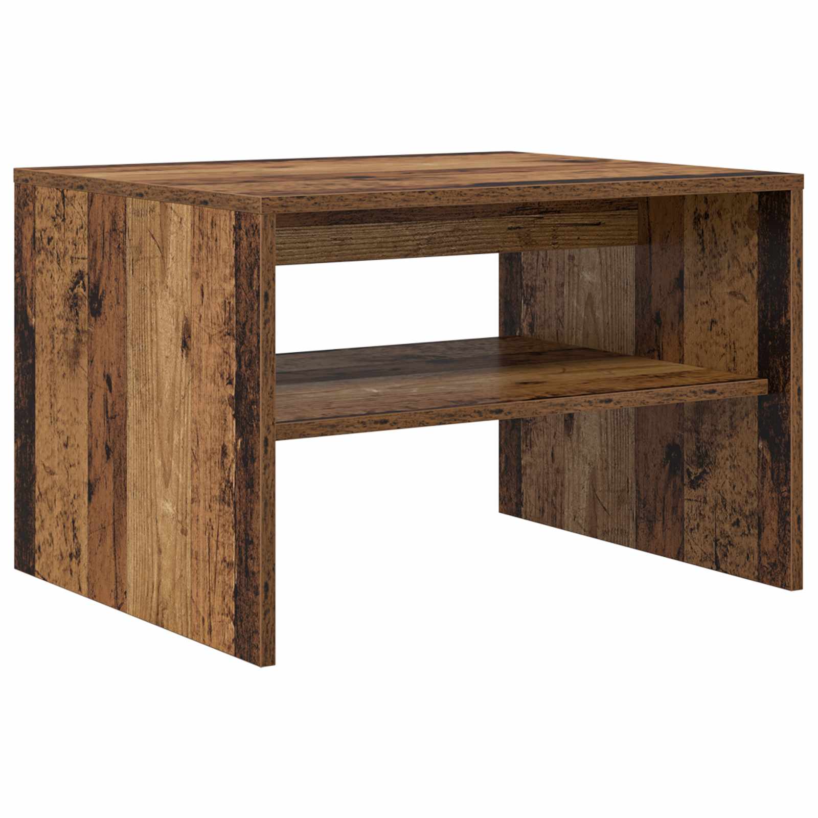 Salontafel Oudhout 60 x 50 x 40 cm Bewerkt hout