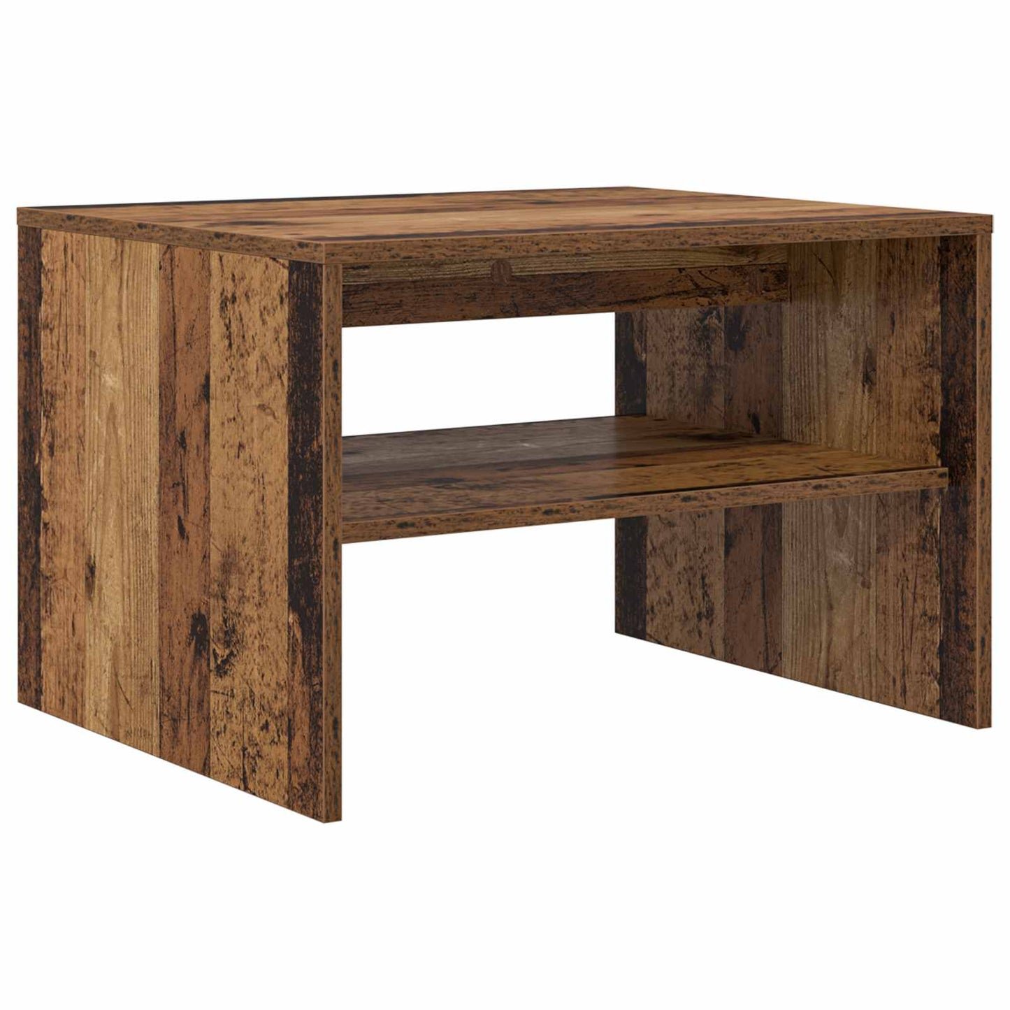Salontafel Oudhout 60 x 50 x 40 cm Bewerkt hout