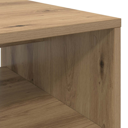 Salontafel Artisan Eiken 60 x 50 x 40 cm Bewerkt hout