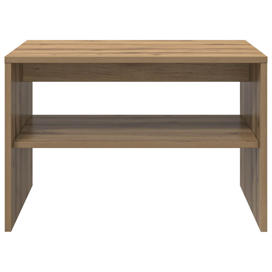 Salontafel Artisan Eiken 60 x 50 x 40 cm Bewerkt hout